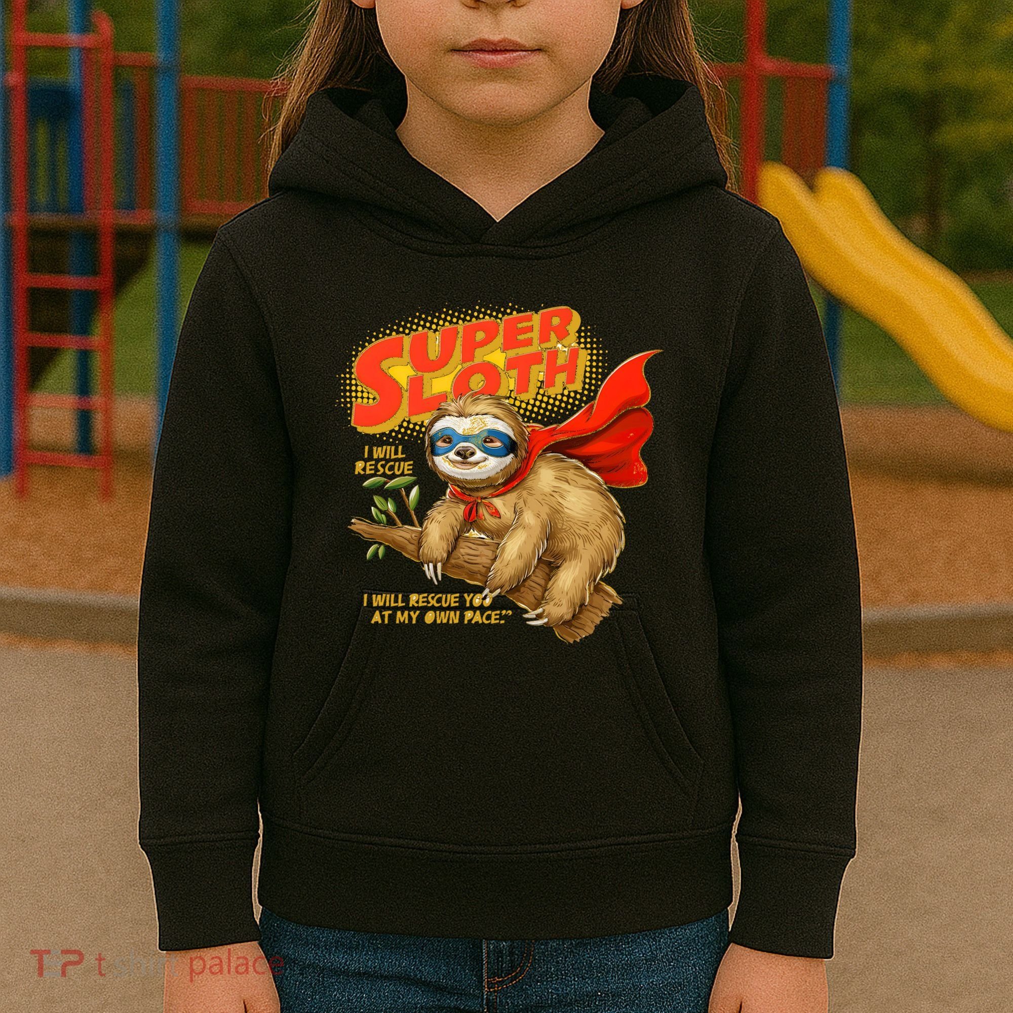 Super Sloth Kids Hoodie