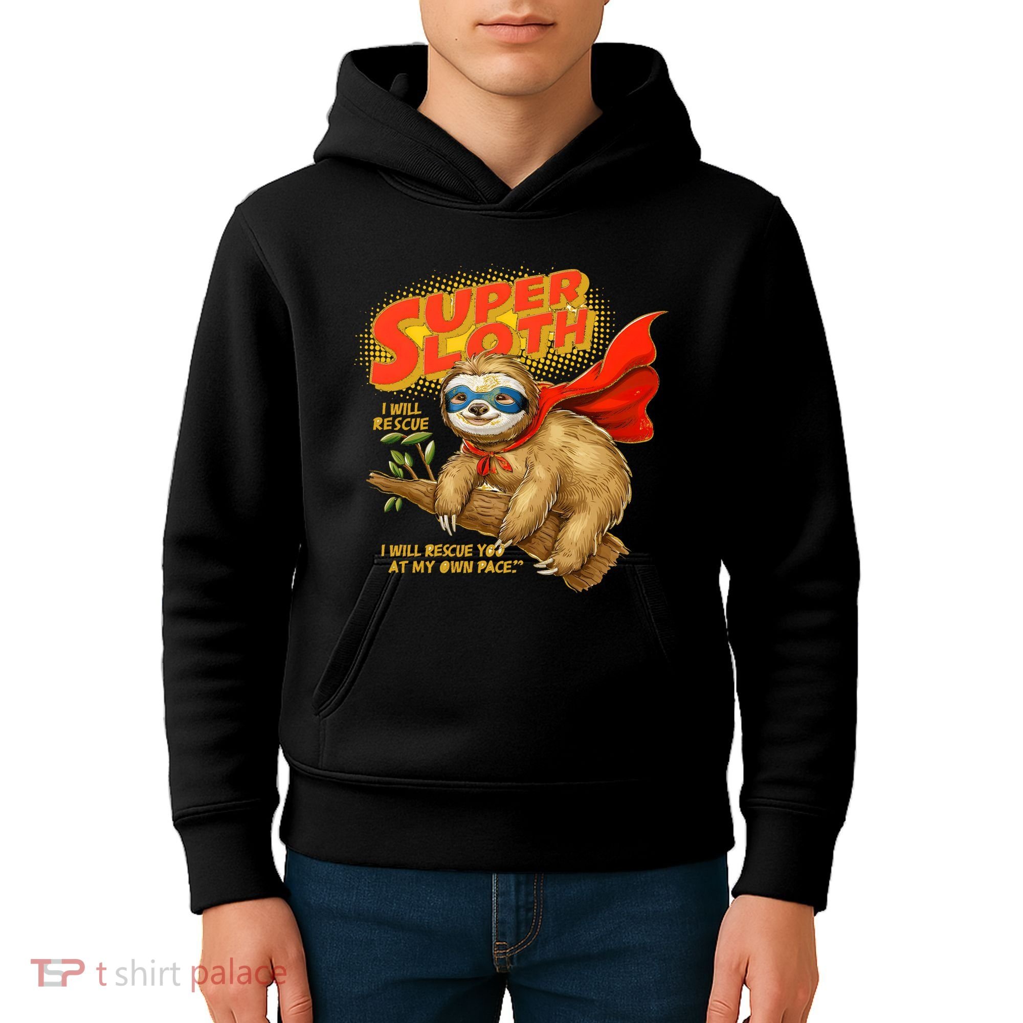 Super Sloth Kids Hoodie