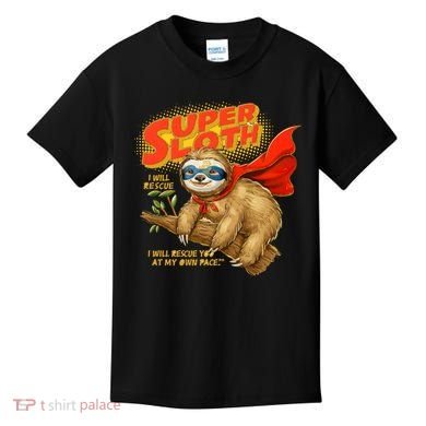 Super Sloth Kids T-Shirt