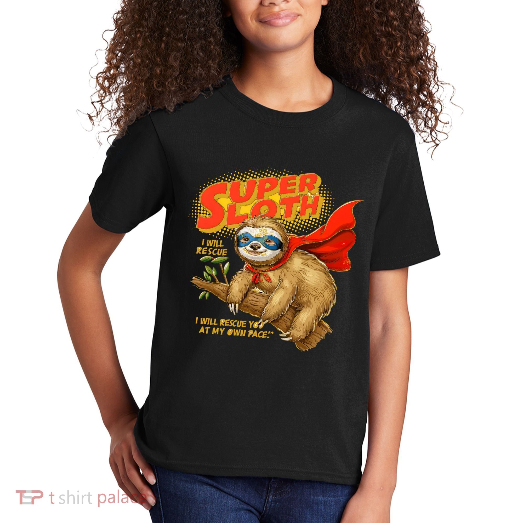 Super Sloth Kids T-Shirt