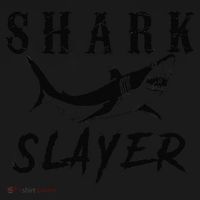 Shark Slayer Shark Fishing & Salt Water Anglers Kids Sweatshirt thumb 2