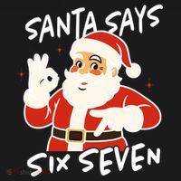 Santa Says Six Seven 67 Funny Christmas Tote Bag thumb 4