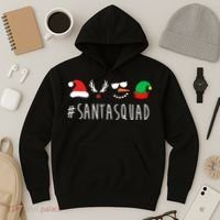 Santa Squad Hoodie thumb 3