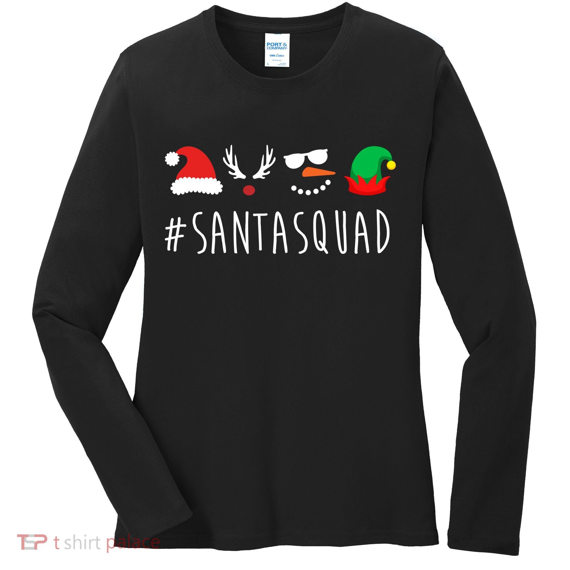 Santa Squad Women's Long Sleeve Shirt