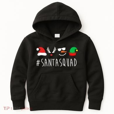 Santa Squad Kids Hoodie