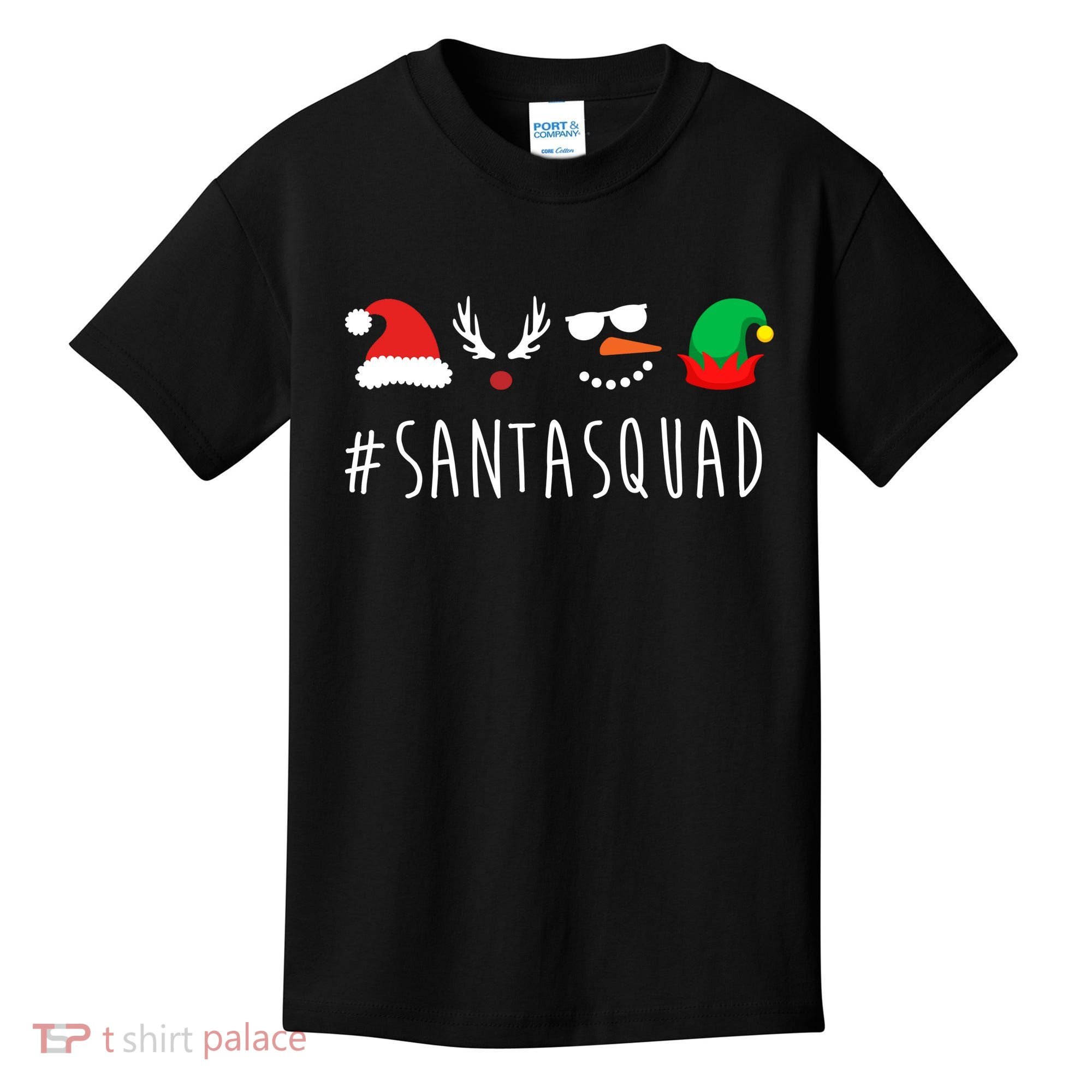Santa Squad Kids T-Shirt