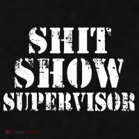 Shit Show Supervisor Ladies PosiCharge Tri-Blend Wicking Tank thumb 2