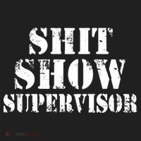Shit Show Supervisor Zone Performance Long-Sleeve T-Shirt thumb 2