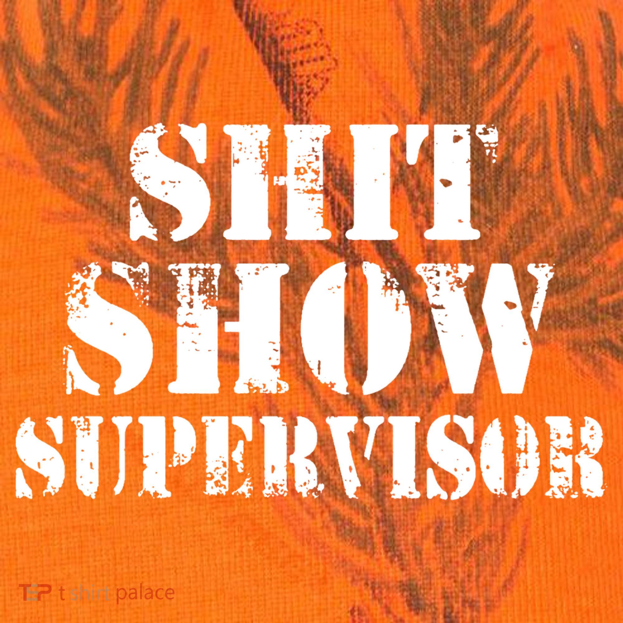 Shit Show Supervisor Kati Licensed 12" Camo Cuffed Beanie
