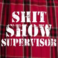 Shit Show Supervisor Men's Flannel Plaid Pajama Pants thumb 2