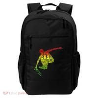 Skateboard Skater Slang Retro Skaterboarding Backpack thumb 0