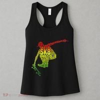 Skateboard Skater Slang Retro Skaterboarding Women's Tank Top thumb 3