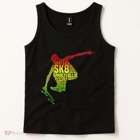 Skateboard Skater Slang Retro Skaterboarding Tank Top thumb 2