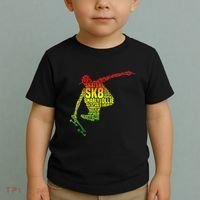 Skateboard Skater Slang Retro Skaterboarding Toddler T-Shirt thumb 2