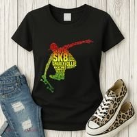 Skateboard Skater Slang Retro Skaterboarding Women's T-Shirt thumb 3