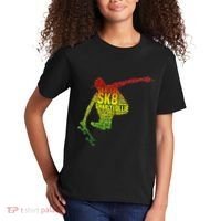 Skateboard Skater Slang Retro Skaterboarding Kids T-Shirt thumb 2