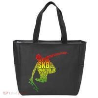 Skateboard Skater Slang Retro Skaterboarding Tote Bag thumb 0