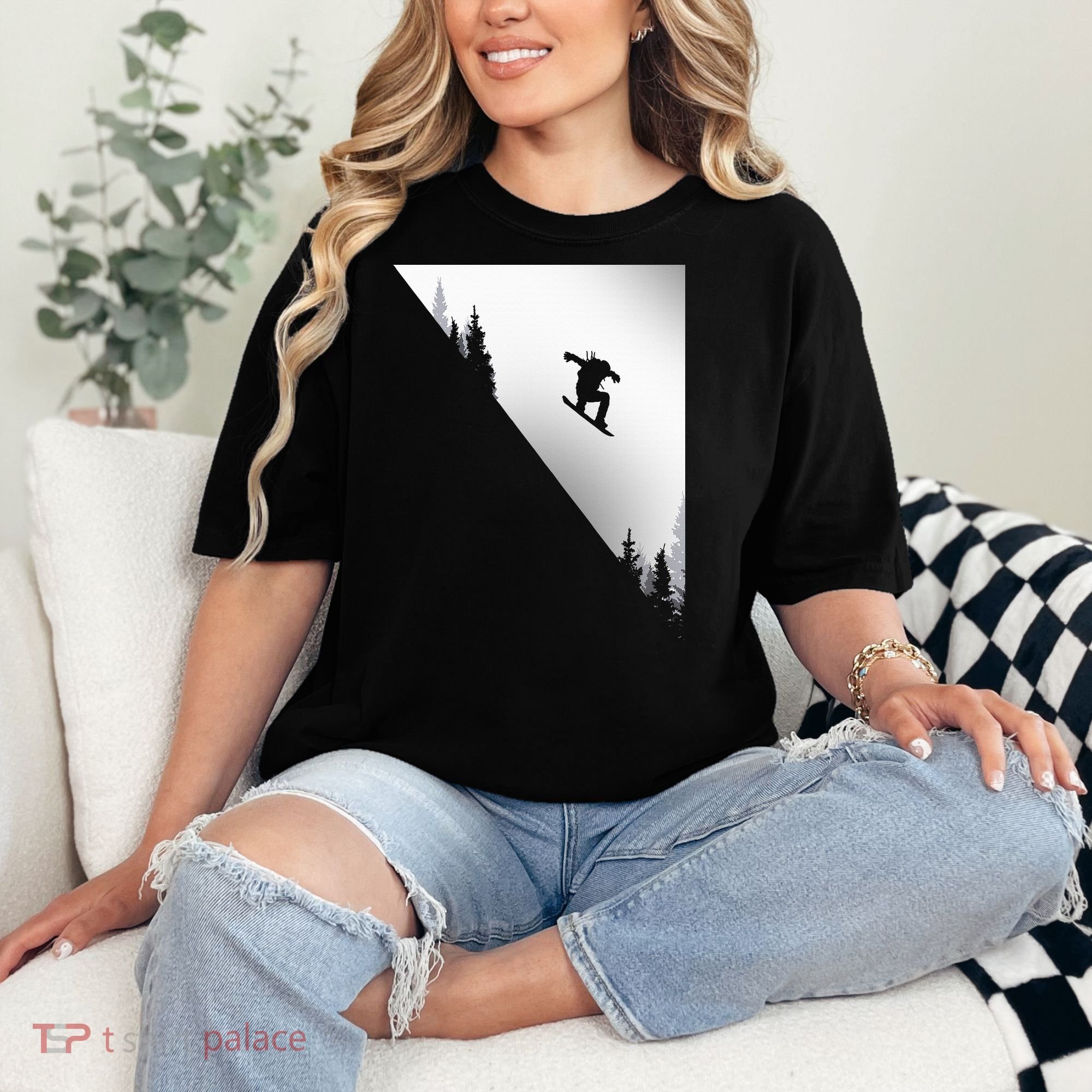 Snowboard Snowboarding Snowboarder Snowboard Comfort Colors T-Shirt