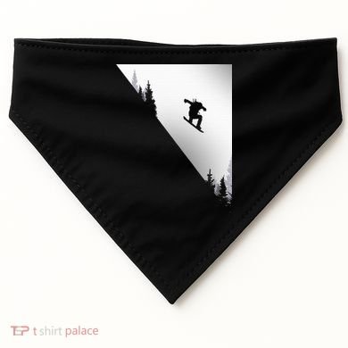 Snowboard Snowboarding Snowboarder Snowboard USA-Made Doggie Bandana