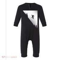 Snowboard Snowboarding Snowboarder Snowboard Infant Fleece One Piece thumb 0