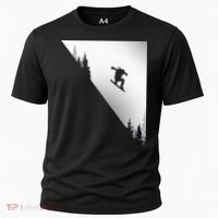 Snowboard Snowboarding Snowboarder Snowboard Cooling Performance Crew T-Shirt thumb 0