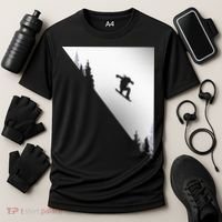 Snowboard Snowboarding Snowboarder Snowboard Cooling Performance Crew T-Shirt thumb 3
