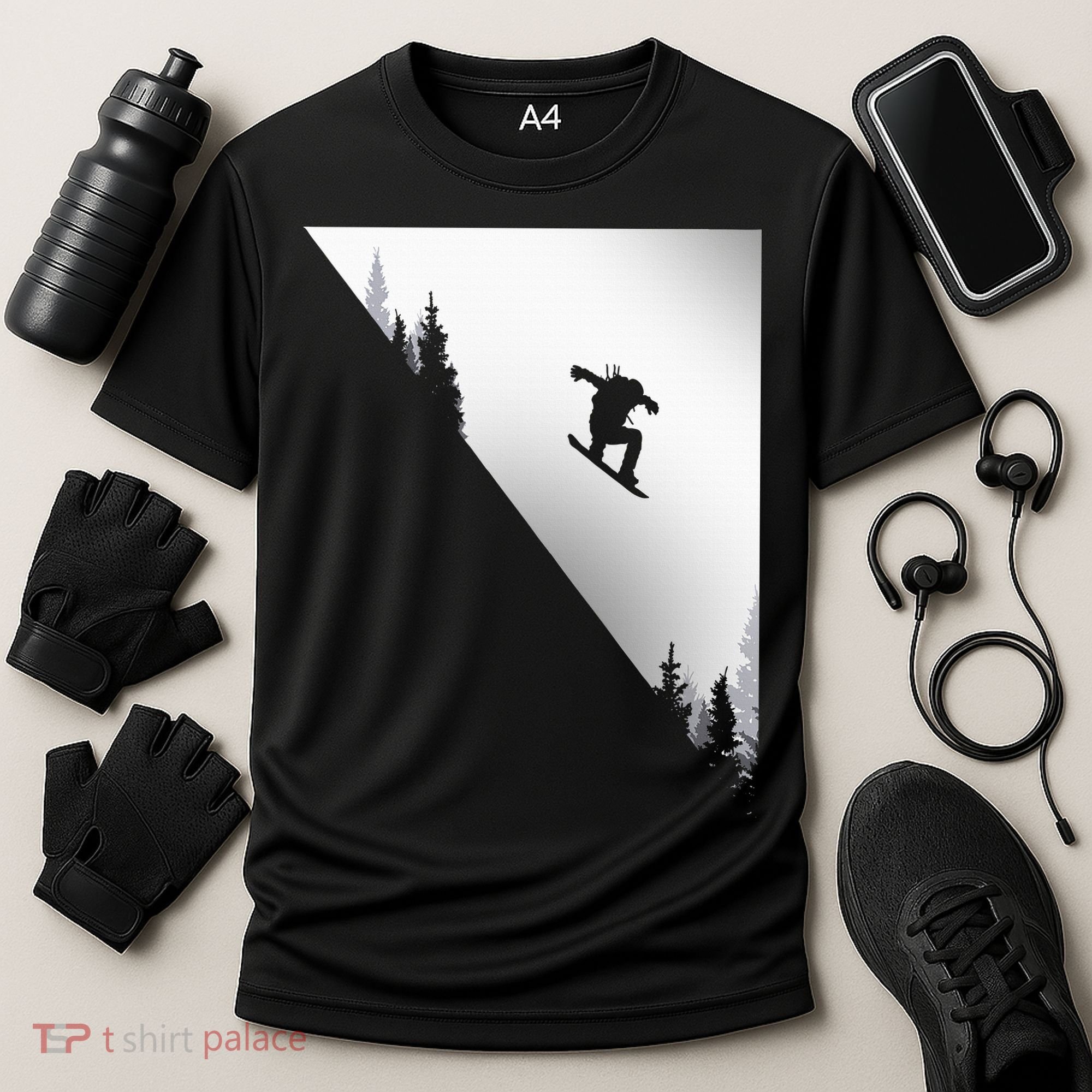 Snowboard Snowboarding Snowboarder Snowboard Cooling Performance Crew T-Shirt