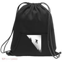 Snowboard Snowboarding Snowboarder Snowboard Sweatshirt Cinch Pack Bag thumb 0