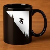 Snowboard Snowboarding Snowboarder Snowboard 11oz C Handle Ceramic Mug thumb 3