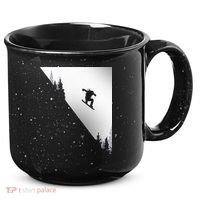 Snowboard Snowboarding Snowboarder Snowboard 15oz Campfire Ceramic Mug thumb 0