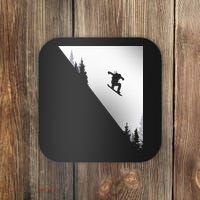 Snowboard Snowboarding Snowboarder Snowboard Coaster thumb 0