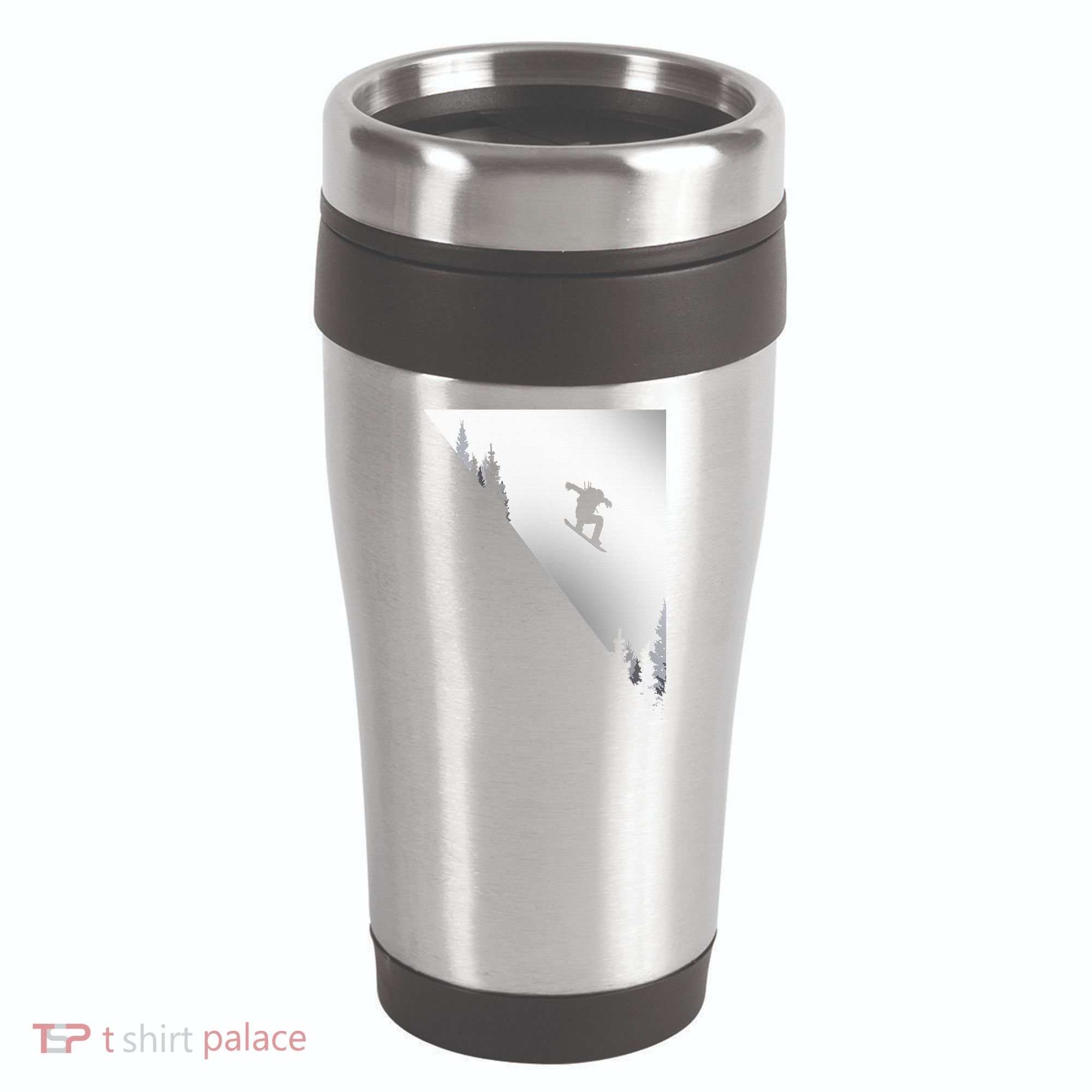 Snowboard Snowboarding Snowboarder Snowboard 16oz Travel Tumbler