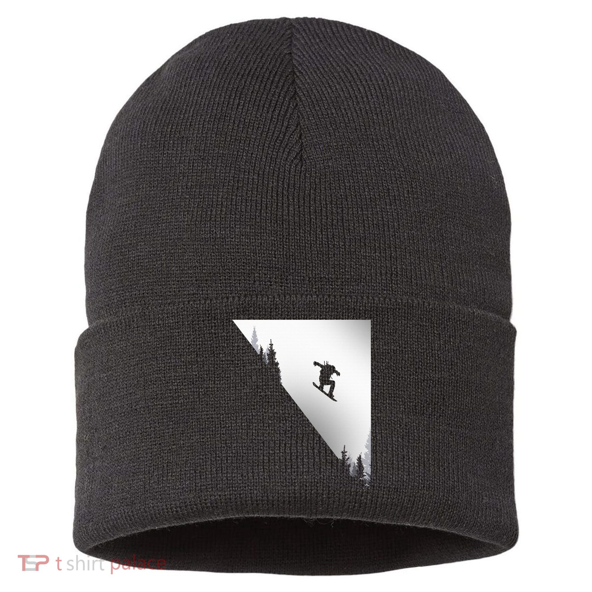 Snowboard Snowboarding Snowboarder Snowboard Sustainable Knit Beanie