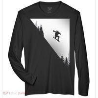 Snowboard Snowboarding Snowboarder Snowboard Zone Performance Long-Sleeve T-Shirt thumb 0