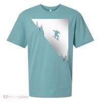 Snowboard Snowboarding Snowboarder Snowboard Sueded Cloud Jersey T-Shirt thumb 0