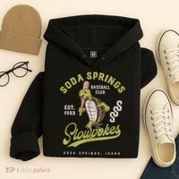 Soda Springs Slowpokes Retro Minor League Baseball Team Hoodie thumb 4