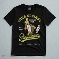 Soda Springs Slowpokes Retro Minor League Baseball Team T-Shirt thumb 5
