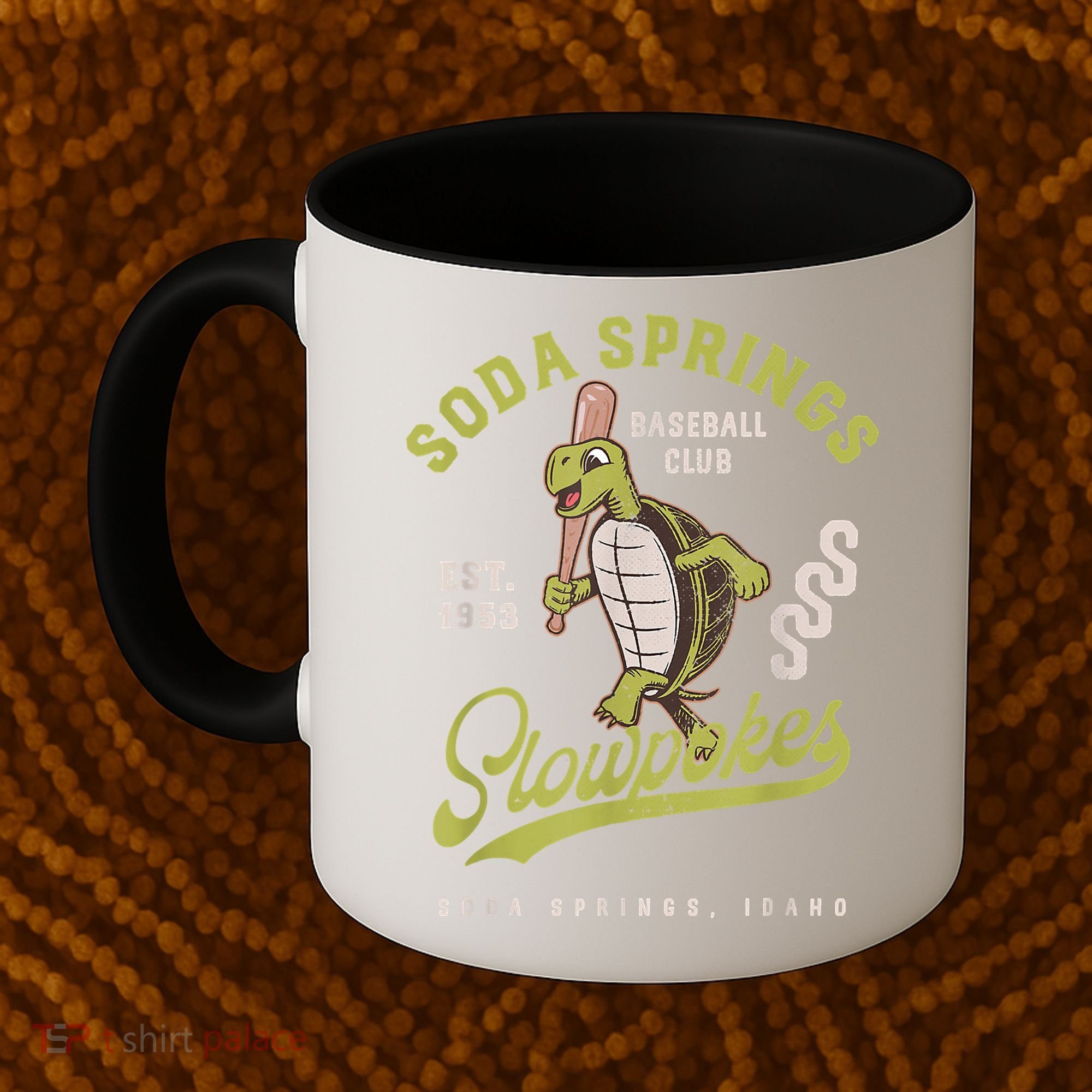 Soda Springs Slowpokes Retro Minor League Baseball Team Coffee Mug