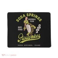 Soda Springs Slowpokes Retro Minor League Baseball Team Mousepad thumb 0