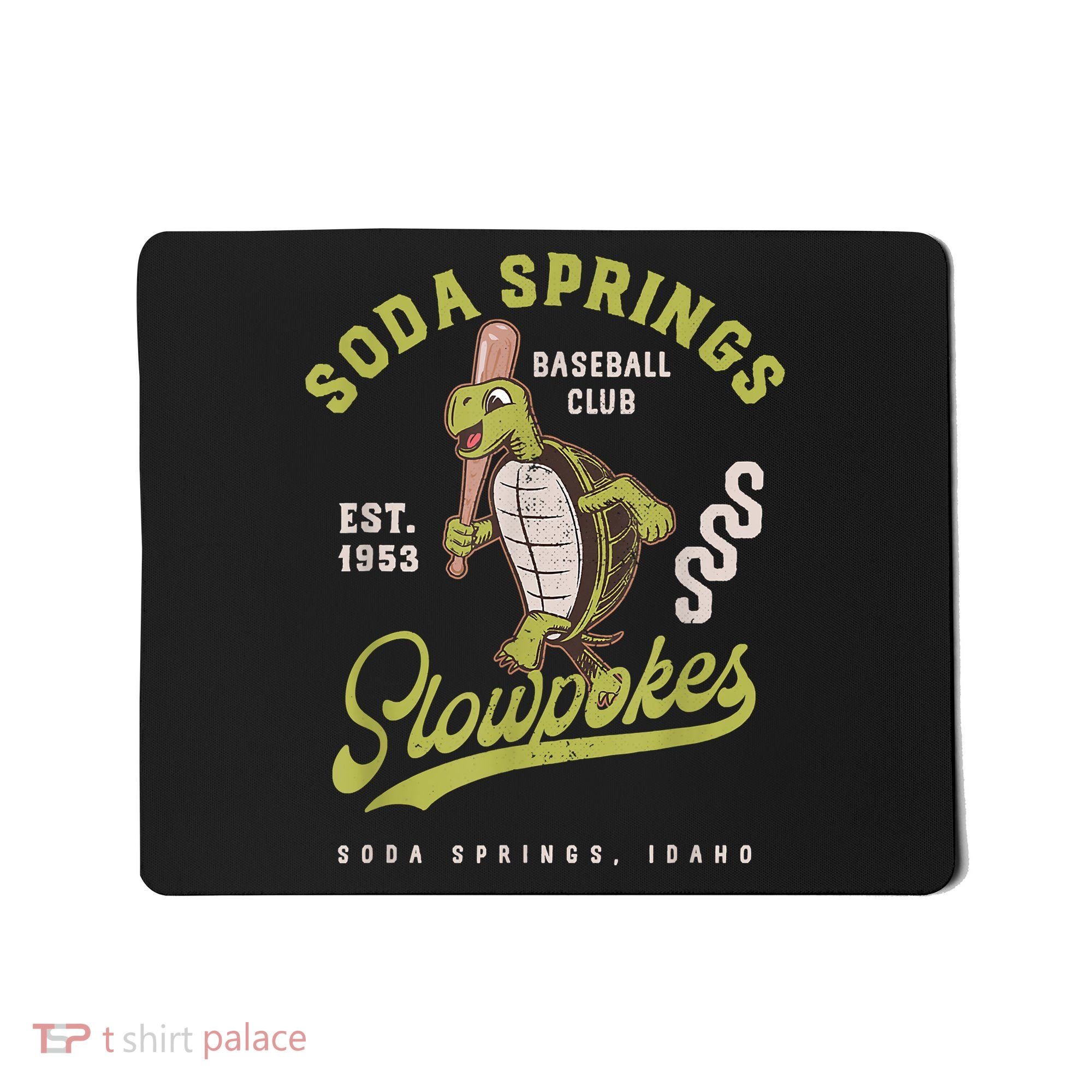 Soda Springs Slowpokes Retro Minor League Baseball Team Mousepad