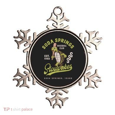 Soda Springs Slowpokes Retro Minor League Baseball Team Ornament
