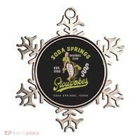 Soda Springs Slowpokes Retro Minor League Baseball Team Ornament thumb 0