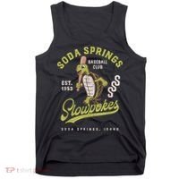Soda Springs Slowpokes Retro Minor League Baseball Team Tank Top thumb 0