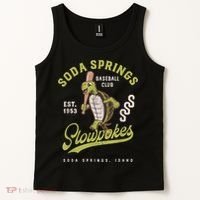 Soda Springs Slowpokes Retro Minor League Baseball Team Tank Top thumb 2
