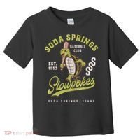 Soda Springs Slowpokes Retro Minor League Baseball Team Toddler T-Shirt thumb 0