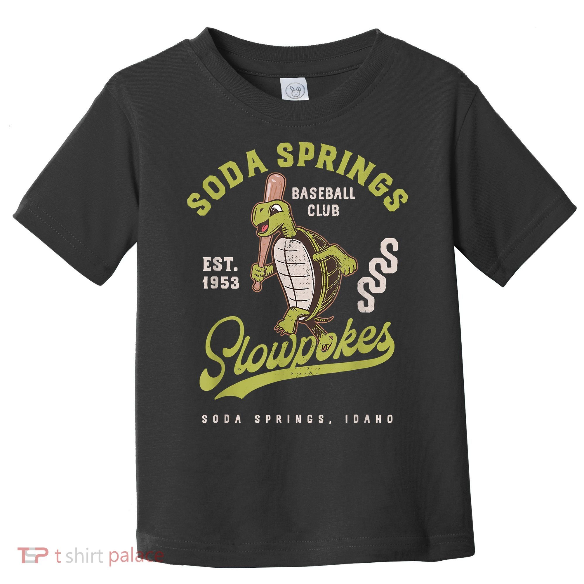 Soda Springs Slowpokes Retro Minor League Baseball Team Toddler T-Shirt