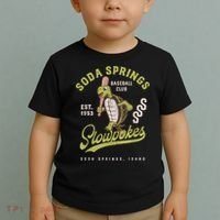 Soda Springs Slowpokes Retro Minor League Baseball Team Toddler T-Shirt thumb 2