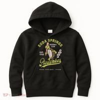 Soda Springs Slowpokes Retro Minor League Baseball Team Kids Hoodie thumb 0