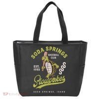 Soda Springs Slowpokes Retro Minor League Baseball Team Tote Bag thumb 0