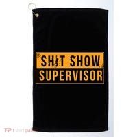 Shit Show Supervisor Golf Towel thumb 0